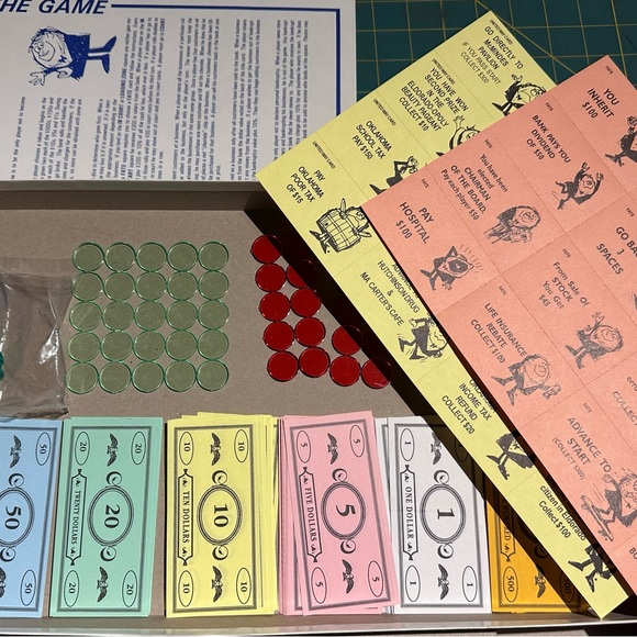 VTG 2000 Oklahoma Monopoly Board Game - El Dorado-Opoly Brand New/Pieces Sealed - Picture 5 of 11